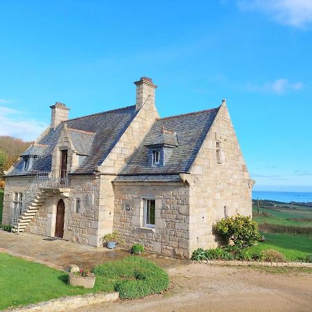 圣波勒-德莱昂Breton Granite Stone House With Fantastic Sea Views别墅 外观 照片