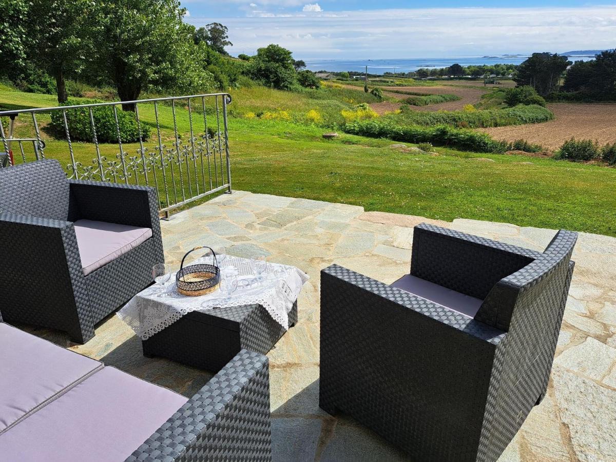 圣波勒-德莱昂Breton Granite Stone House With Fantastic Sea Views别墅 外观 照片
